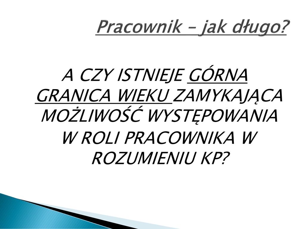 Strony Stosunku Praca Pracodawca I Pracownik Ppt Pobierz